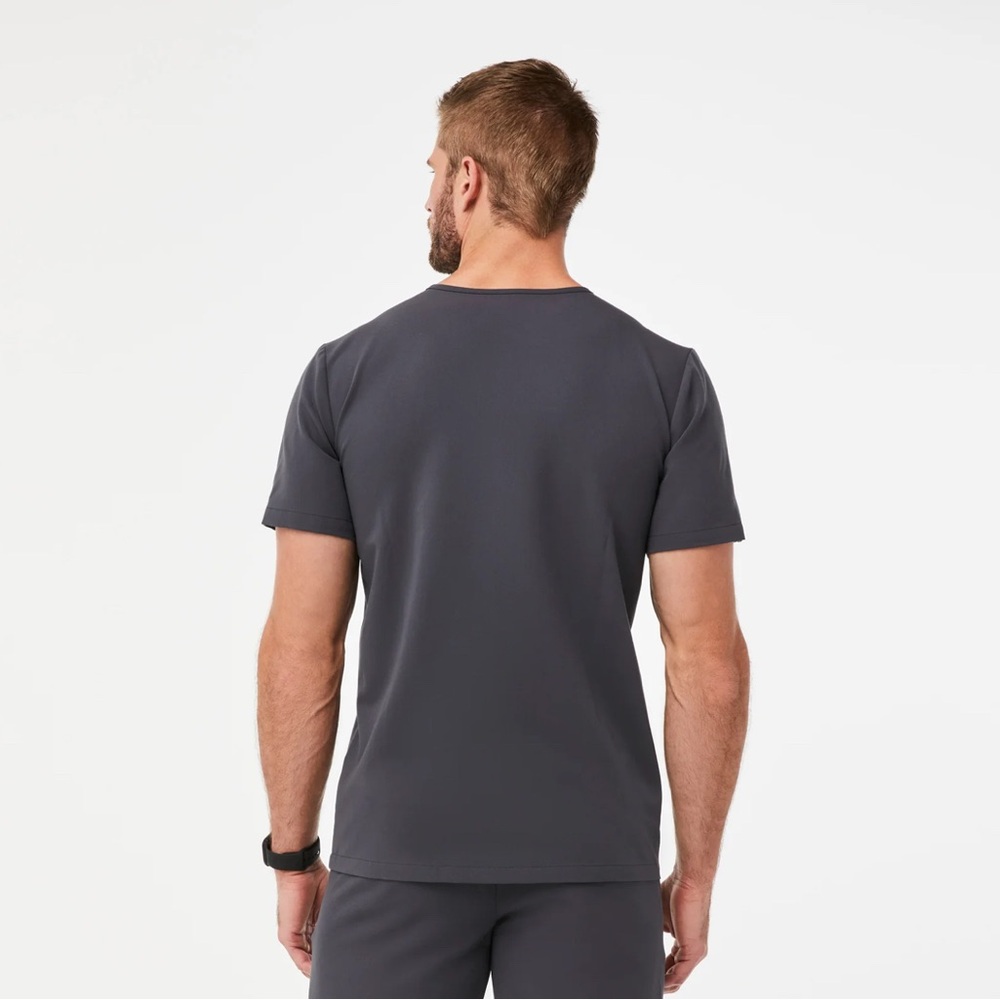 FIGS Men's Gray V-Neck Scrub Top Size XS - Picture 9 of 12